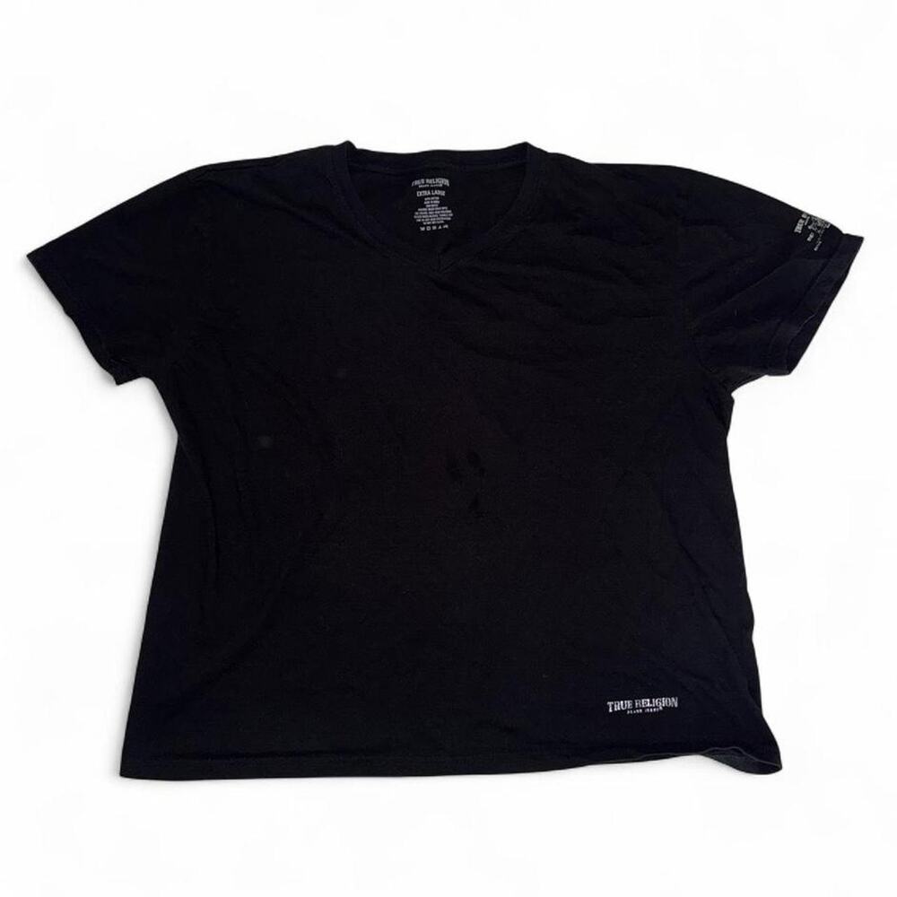 True religion classic black v neck